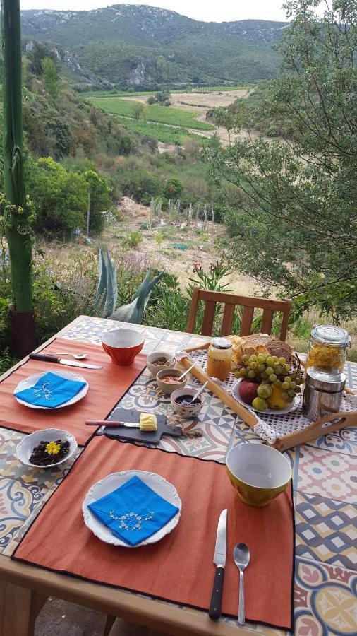 Bed and Breakfast La Loubiere, Ancienne Bergerie En Pleine Garrigue Fraisse-des-Corbieres Екстер'єр фото